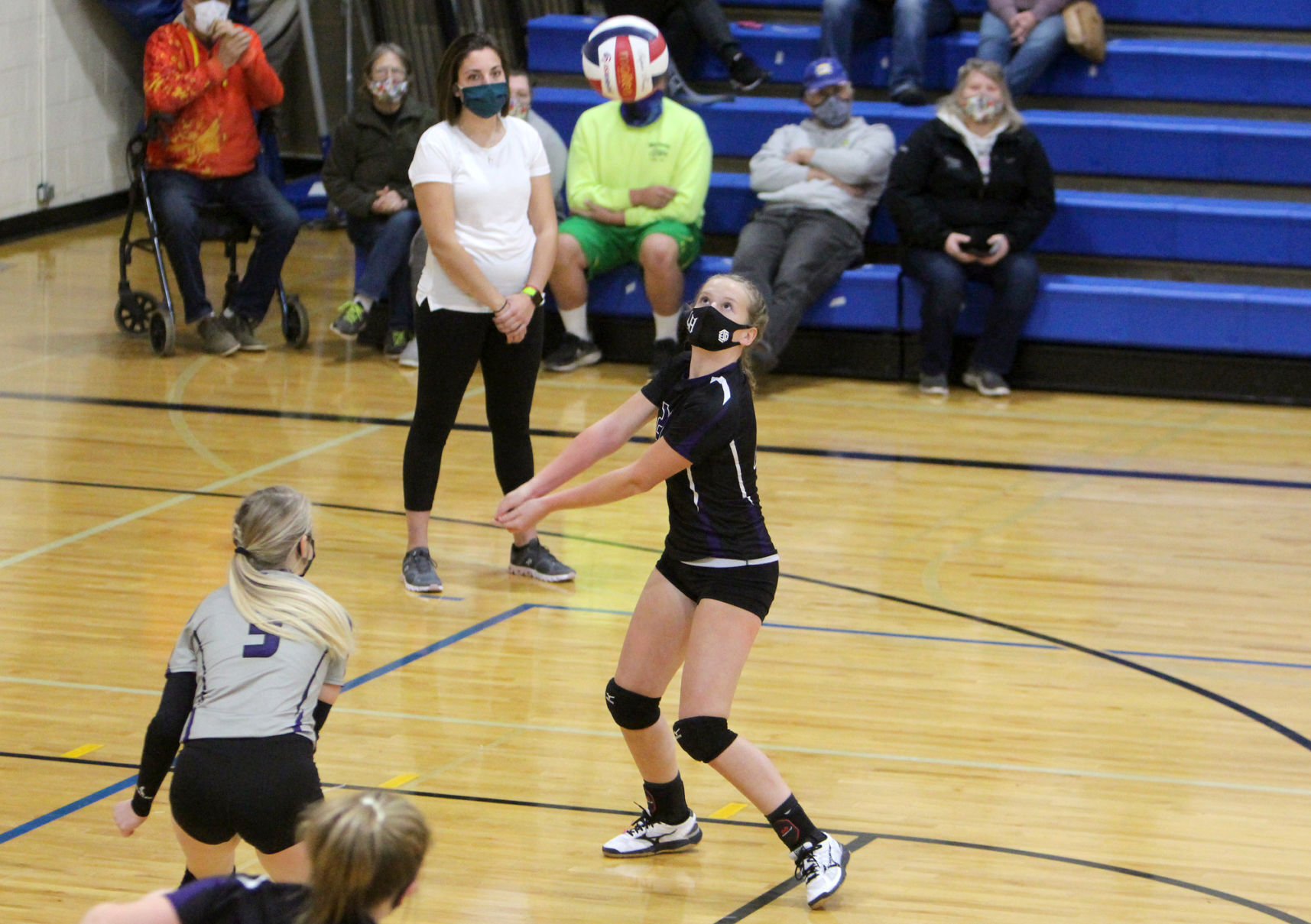 Lake Holcombe at Cornell volleyball 10-15-20